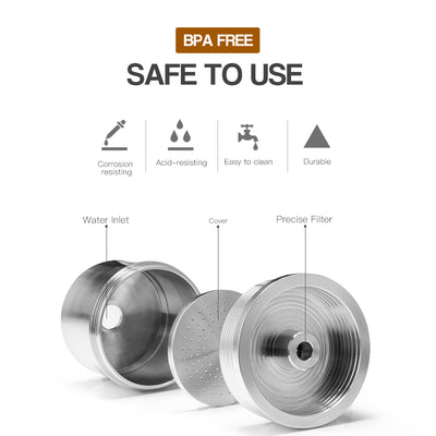 ICALIFAS REUSABLE POD FOR ILLY MACHINE
