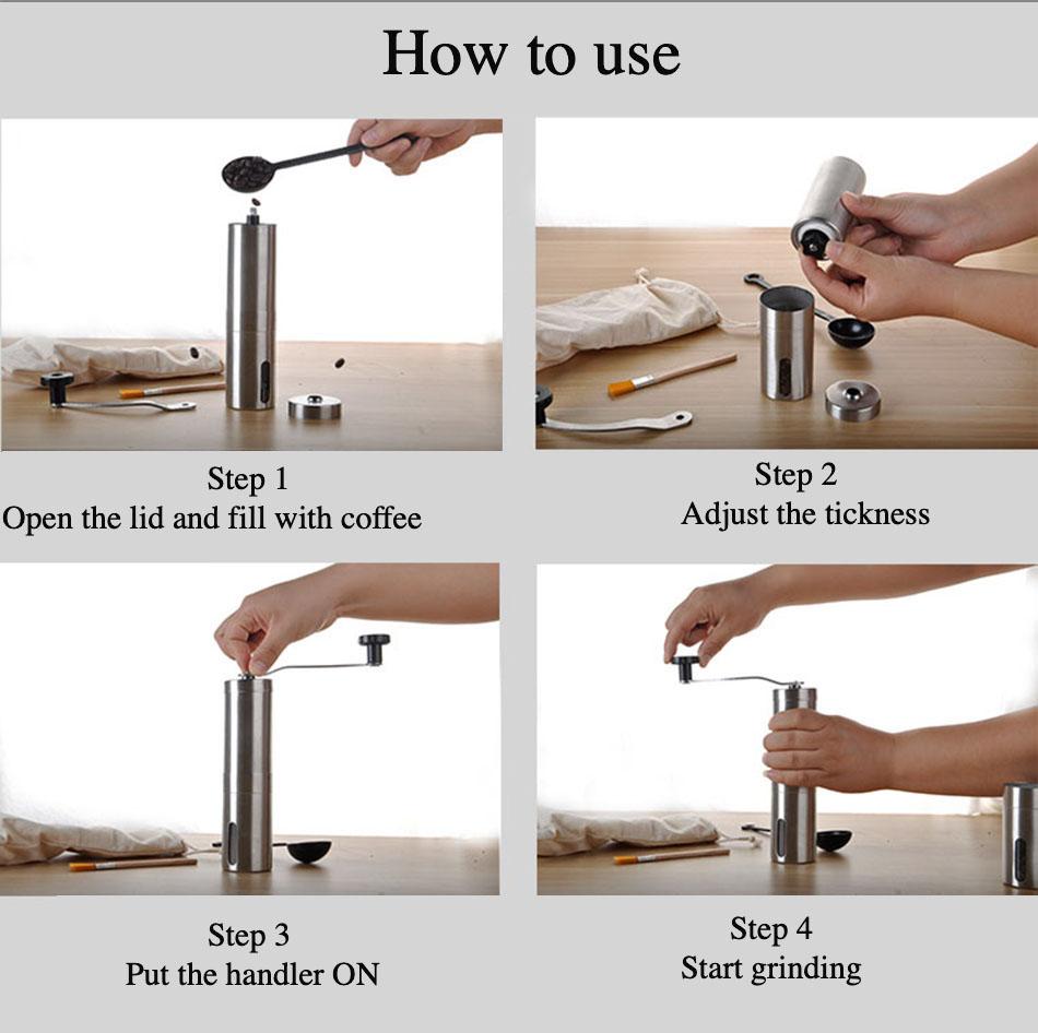 Icalifas Manual Coffee Grinder