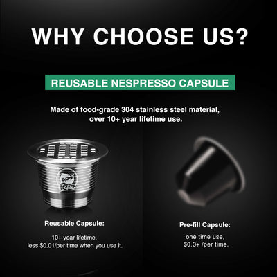 ICALIFAS REUSABLE POD FOR NESPRESSO